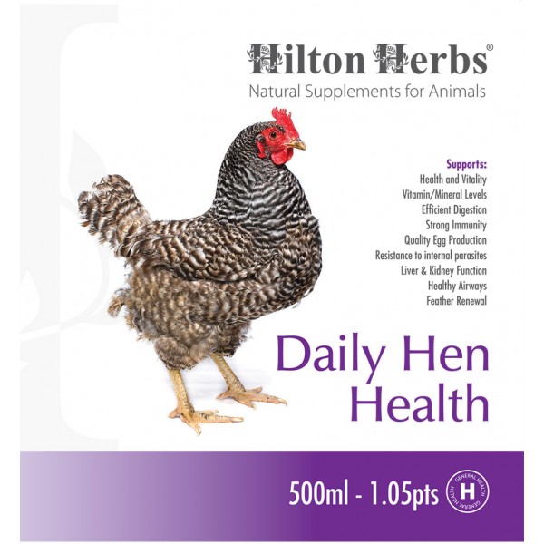 Daily Hen Health - front label